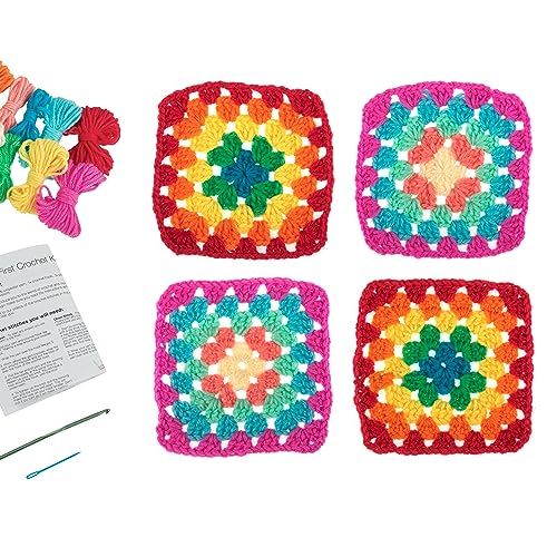 Trimits 'Mijn eerste' Crochet Kit - Granny Squares