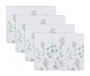 Laura Ashley Kurk Placemats 40,6 x 30,5 cm voor keuken en eettafels, hittebestendig, duurzaam, gemakkelijk schoon te maken, set van 4, wilde weide