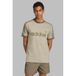 adidas Originals ringer T-shirt met logo - zand/groen