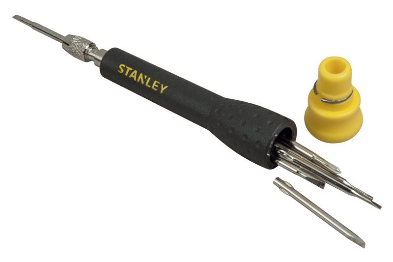 Stanley Precisieschroevendraaier Multibit 16-delig