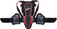 Alpinestars Nucleon KR-3 rugprotector zwart/rood Unisex XS