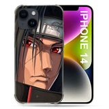 Beschermhoes Naruto iPhone 14 (6.1) Manga Itachi Gezicht Beschermhoes