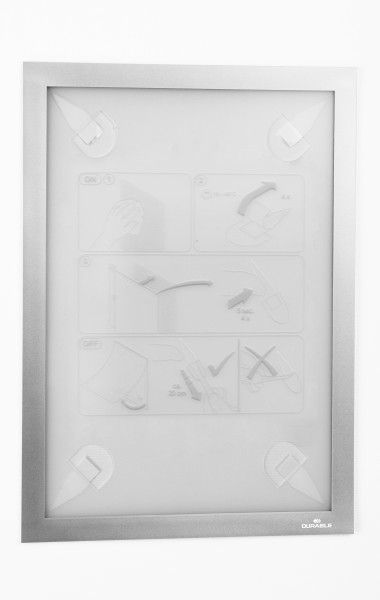 DURAFRAME Wallpaper A4 - Zilver