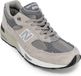 New Balance Effen Grijze Sneakers Met Rubberen Zool