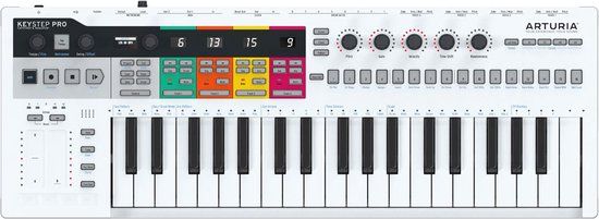 Arturia KeyStep Pro - MIDI keyboard controller en sequencer - Zwart