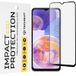 Techsuit Film de protection d'écran pour Samsung Galaxy M13 M135 / F13 E135 / A23 5G A236 / A23 A235 / M23 M236, Verre trempé, Collage intégral, Noir