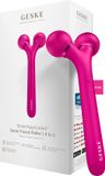 GESKE SmartAppGuided™ Sonic Facial Roller 4 in 1 Dermaroller Magenta