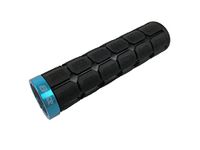 B-Race B-RACE IKM054, zwarte rubberen handgrepen, AZZUR C/Coll. ALLUM, unisex, volwassenen, zwart/lichtblauw, 127 mm