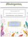 Kindergarten All-in-One Teacher Assessment: Assessment & Documentation of Learning