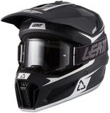 Leatt 3.5+vizion 3.5 Junior Casque tout-terrain Kit Noir L Enfants