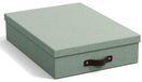 BIGSO BOX OF SWEDEN OSKAR Documentenbox A4 – Opbergbox met deksel en handgreep
