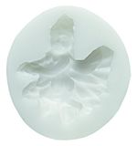 Silikomart siliconen vorm voor taartdecoratie 71.117.00.0096, suiker slk017 fee siliconen wit