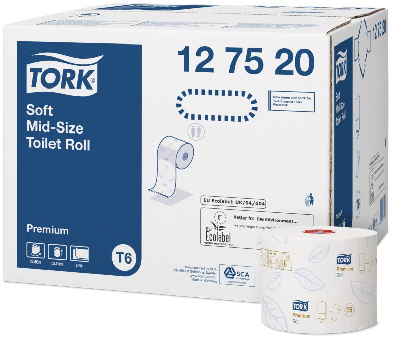 Tork 127520 - Toiletpapier - Wit