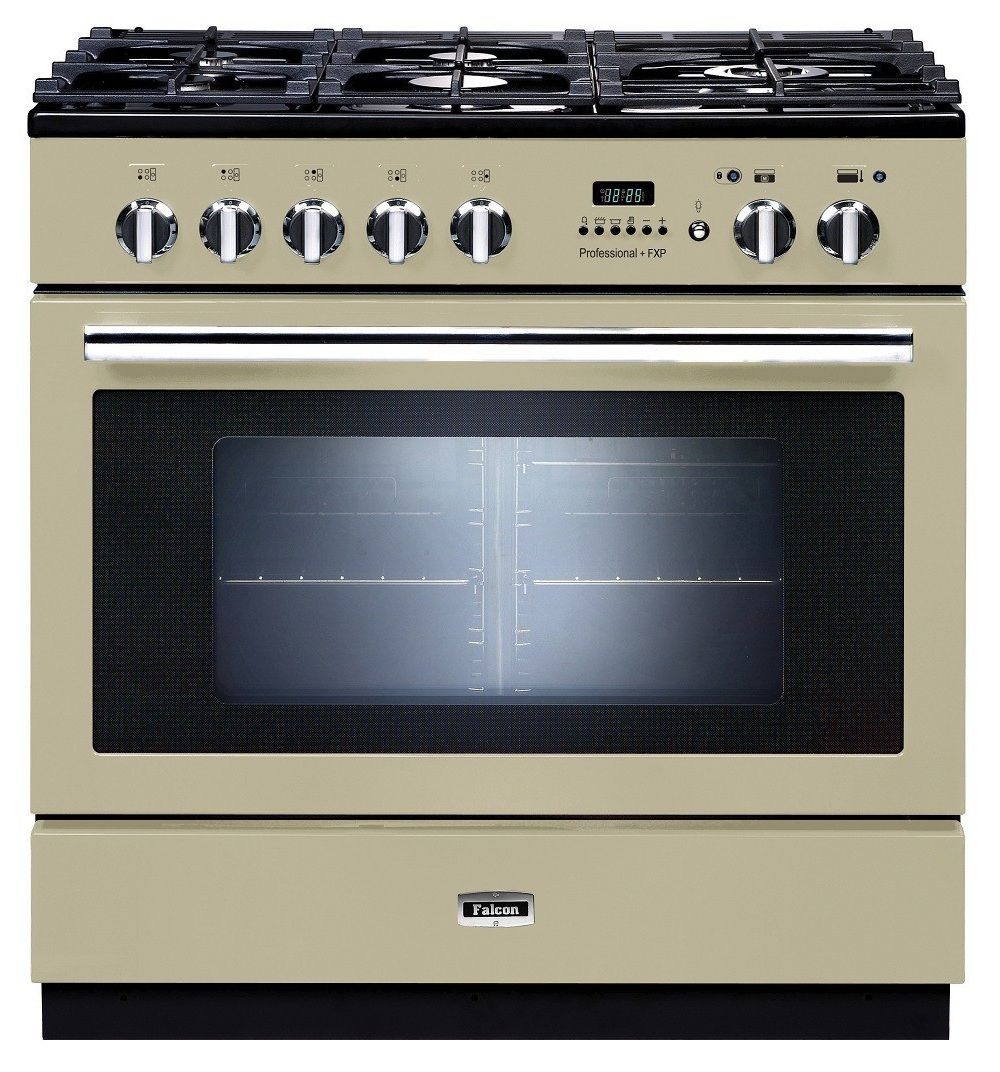 Falcon Professional + FXP Range-fornuis | Crème | Gaskookplaat | A