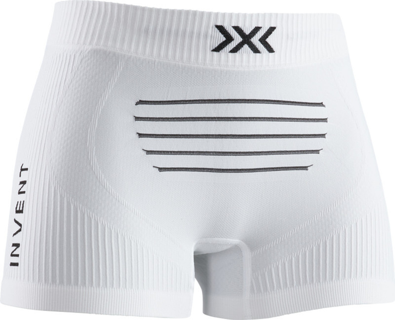 X-BIONIC Invent LT Ondergoed onderlijf Dames wit S 2019 Base Layer korte onderbroeken