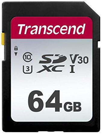 Transcend 300S - SDXC - 64GB - Class 10 - V30 - SD Card