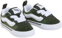 Vans Knu Skool Elastic Lace Sneakers Junior Vert - Blanc
