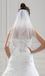 Bianco Evento Voile de mariée tulle ivoire hors blanc