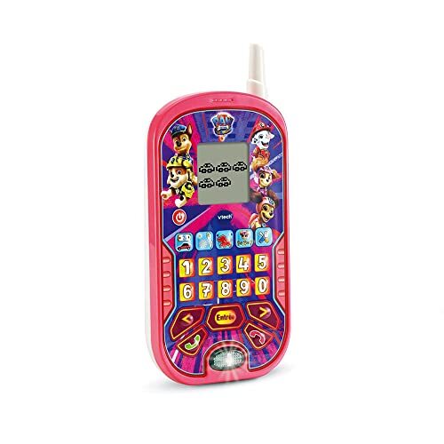 VTech Pat Patrouille 529585 Smartphone, roze, kinderen