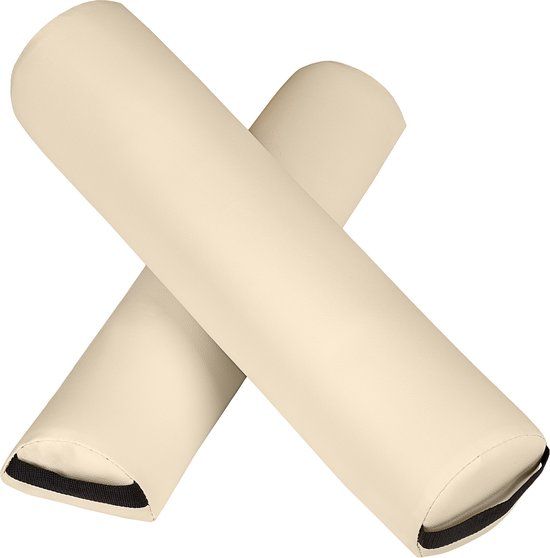 tectake Massagekussens Set Steunrollen - Beige - 404369