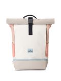 Johnny Urban Rugzak 'Allen Medium' sand / lichtblauw / rosa / wit
