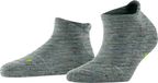 FALKE Keep Warm kort eenkleurig wol sneakersokken enkelsokken unisex blauw - maat 39-41