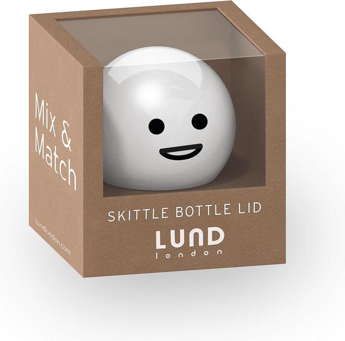 Lund Skittle Drinkfles Dop Los Smiley - 5060455690527