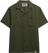Superdry T-shirt structuré à manches courtes pour homme Beetle Green XL