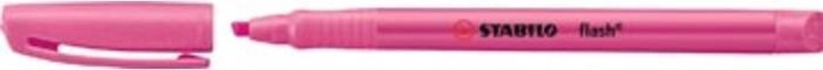 Stabilo markeerstift Flash, roze