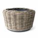 Van der Leeden Drypot Rattan Jumbo Grijs 100x70 cm