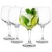 Glasmark KROSNO 1992 wijnglazen, 4 stuks, 650 ml, grote witte wijnglazen, rode wijnglazen, cocktailwater, ijsdessert, transparant, vaatwasmachinebestendig
