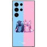 Maniacase Housse de protection Samsung Galaxy S25 Ultra Stitch Angel mignon bleu rose