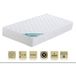 Aertech+ Matelas + Alèse 70x190 X 21 Cm - Ferme - Aertech+ 35 Kg/m3 Hr Haute Densité - 5 Zones De Confort