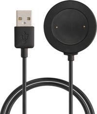 kwmobile USB-oplaadkabel geschikt voor HONOR Watch 4 (TMA-L19) / Watch 5 (STL-L19) kabel - Laadkabel voor smartwatch - in zwart