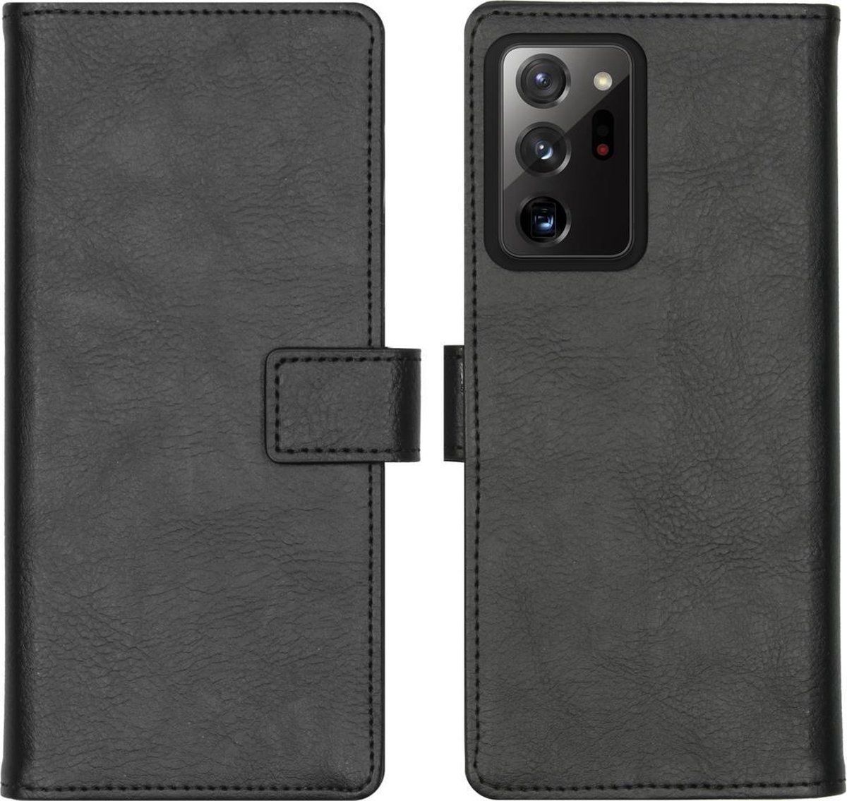 imoshion Luxe Booktype Samsung Galaxy Note 20 Ultra hoesje - Zwart