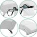 Casaria Relaxfauteuil - Massage en Verwarmingsfunctie - Wit