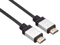 PremiumCord 4K High Speed HDMI-kabel 7 m, compatibel met video 4K 2160p, Full HD 1080p, Deep Color, 3D, ARC, HDR, 10,2 Gbps, vergulde aansluitingen, zwart