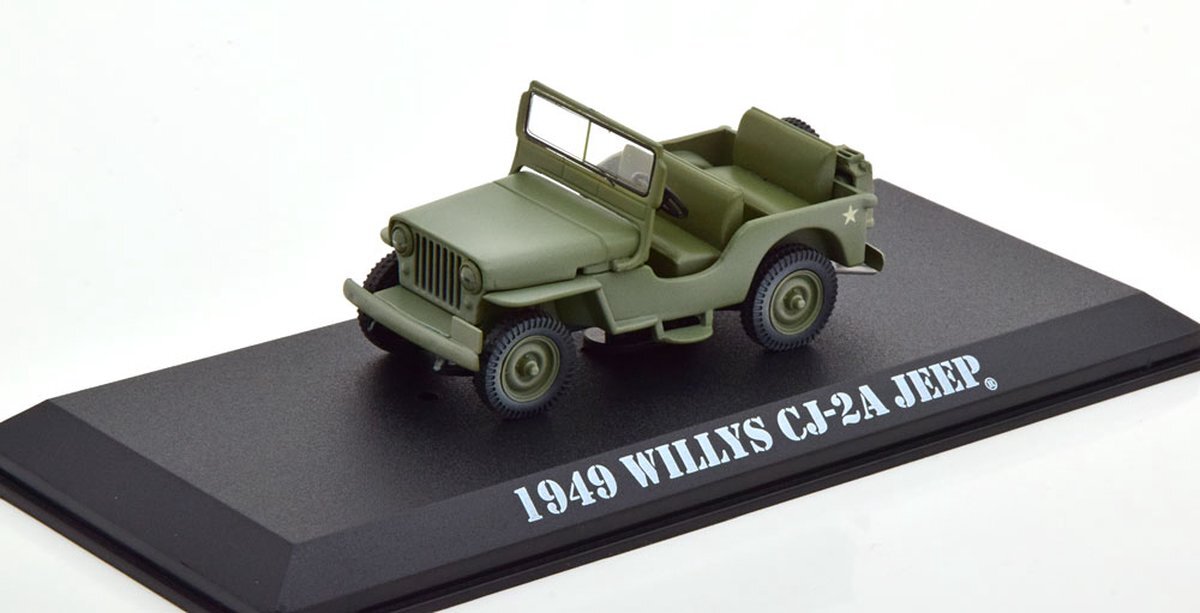 Greenlight Willys JEEP CJ-2A 1949 M*A*S*H (1972-83 TV Series) 1:43