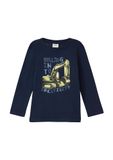 s.Oliver Shirt navy / opaal / pastelgroen / zwart