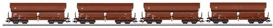 Märklin Aus 0730 H0 set de 4 wagons à toit coulissant Tals 968 de la DB