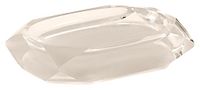 Gedy Chanelle zeepbakje, hars, beige, 7,8 x 12 x 2,8