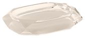 Gedy Chanelle zeepbakje, hars, beige, 7,8 x 12 x 2,8