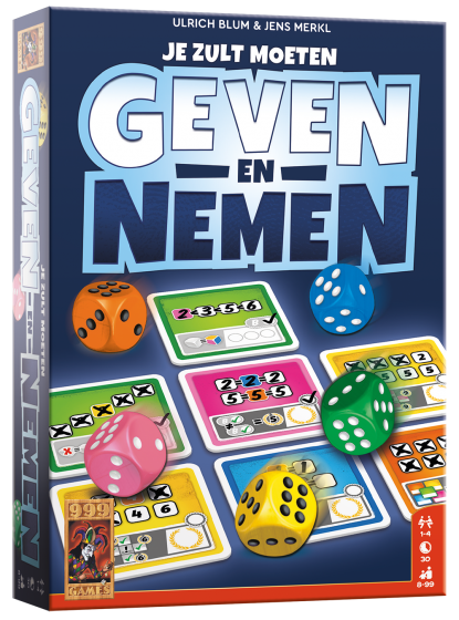 999 Games Geven en Nemen - Dobbelspel