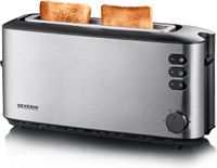 Severin AT 2515 - Grille-pain - 2 Tranches - Inox