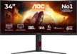AOC G4 CU34G4CA Curved 34" 180Hz Fast VA, 1ms GTG, HDR400, Adaptive Sync, Height Adjustable, (3440x1440 HDMI 2x 2.0 DP 1x 1.4 USB Hub) Black