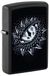 Zippo Stormaansteker, Dragon Eye, matzwart, blacklight, hervulbaar, herbruikbaar, windbestendig design, cadeaudoos, gemaakt in de VS