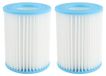 Bestway 2 Pièces Cartouches Filtrantes pour Pompes de Filtration de Piscine Type II