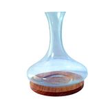Laguiole Brocas Glas Wijn Karaf met Houten Dienblad