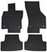 Megiteller Auto Vloermatten Custom Fit voor VW Volkswagen Golf 7 GTI 2015-2020 Geurloos Wasbare Heavy Duty Rubber (Alle Weer) Vloervoeringen Voor en Achter Rij Set