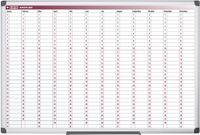 Bi-Office Maya Magnetische Jaarplanner 90x60cm